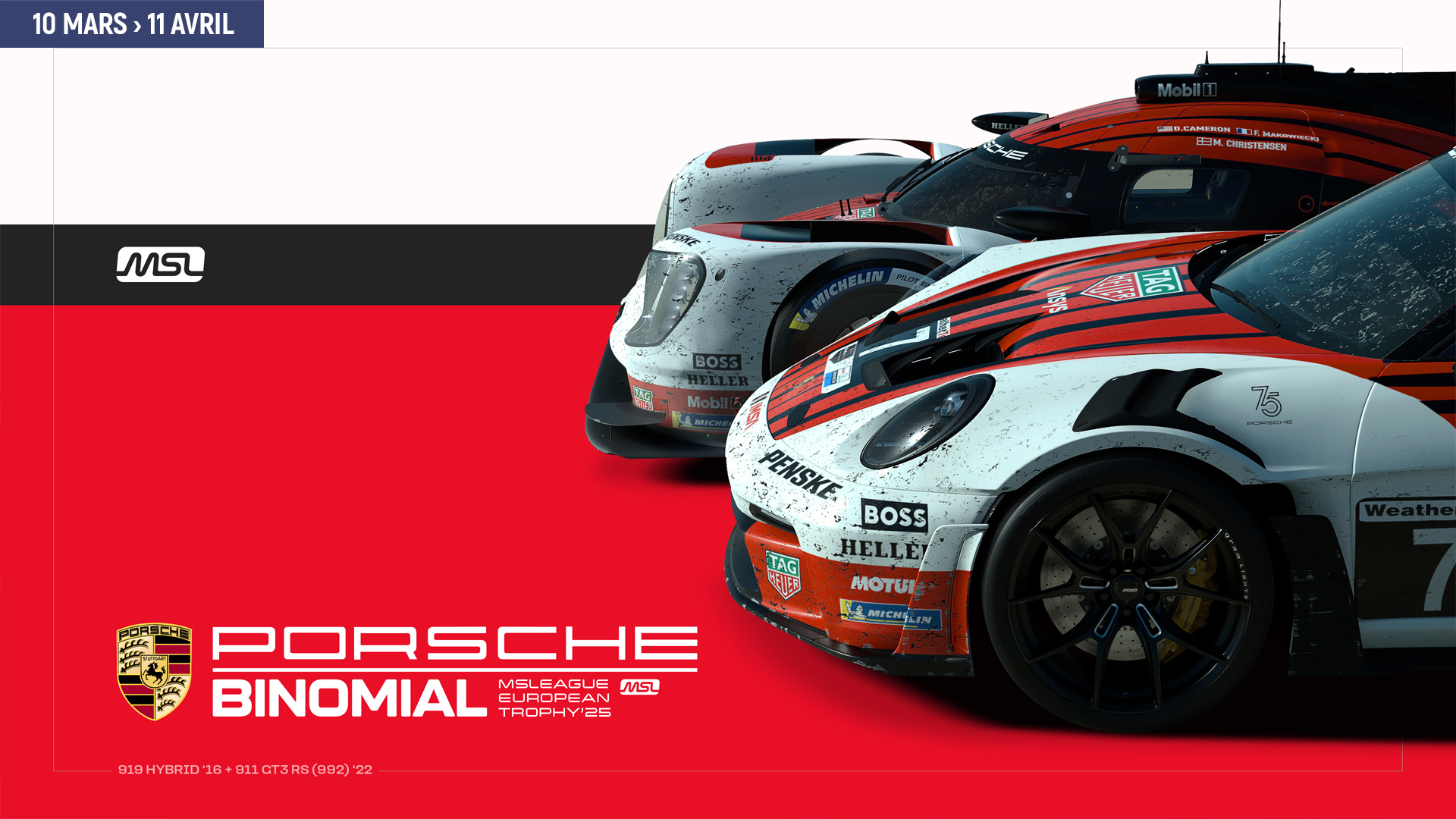MSL Championnat: Porsche Binomial ’25